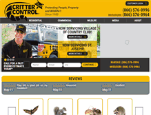 Tablet Screenshot of crittercontrolkansascity.com